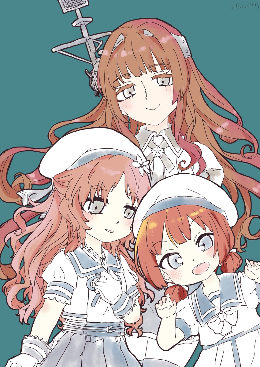 kaiboukan no. 4, helena, yashiro, and helena kai (kantai collection) drawn by nami_nami_(belphegor-5812)