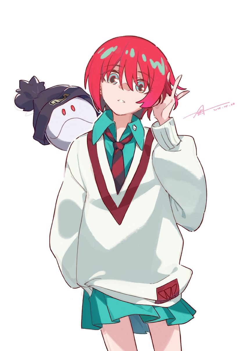 amate yuzuriha and haro (gundam and 1 more) drawn by anhypnosis