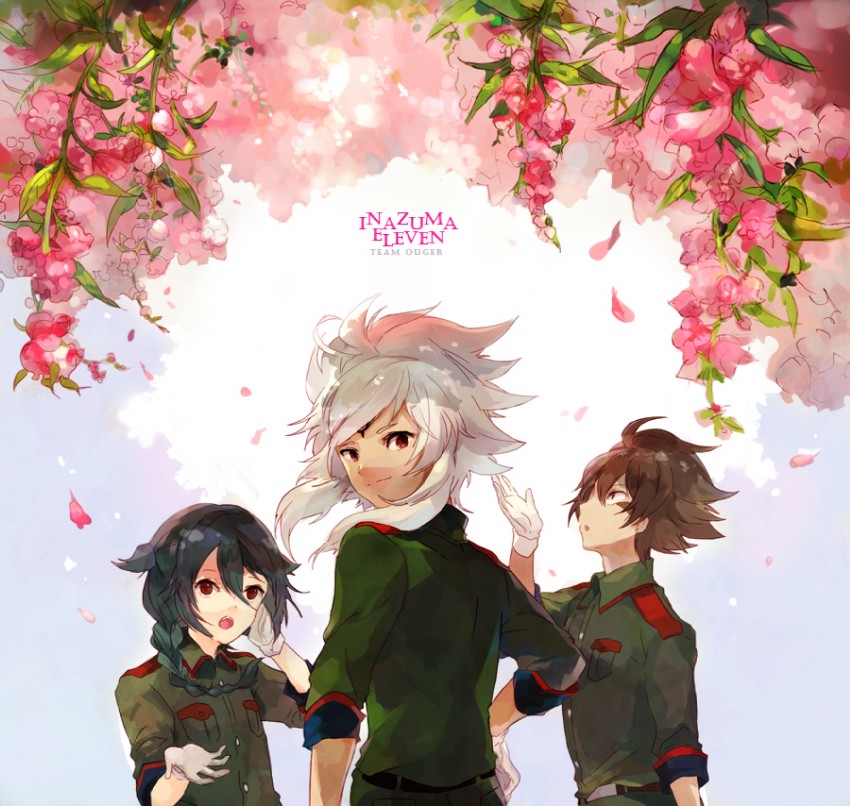 mistorene callus, baddap sleed, and eska bamel (inazuma eleven) drawn by welchino