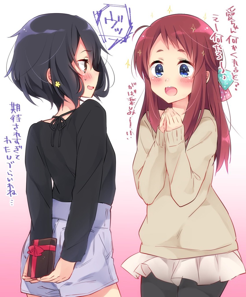 minamoto sakura and mizuno ai (zombie land saga) drawn by sk02