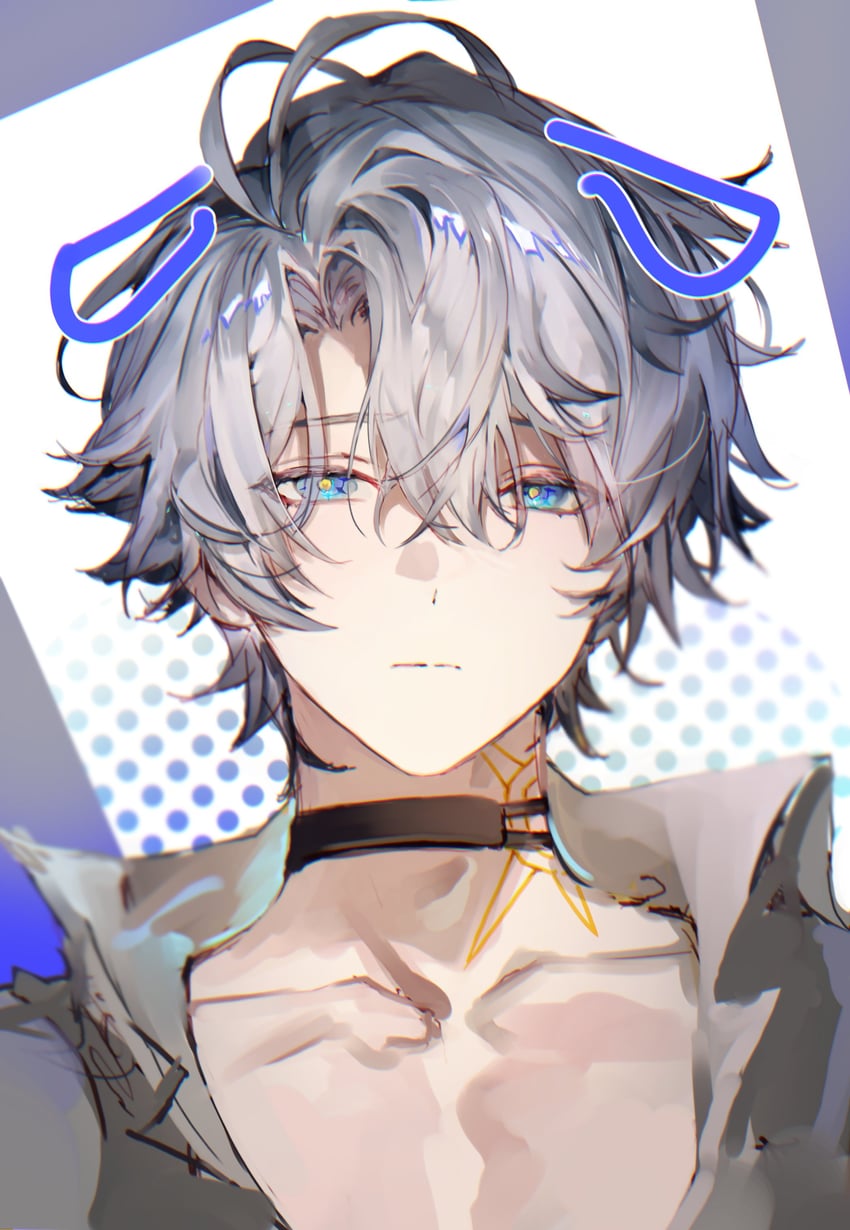 phainon (honkai and 1 more) drawn by kkuekkue_(chifer1958)