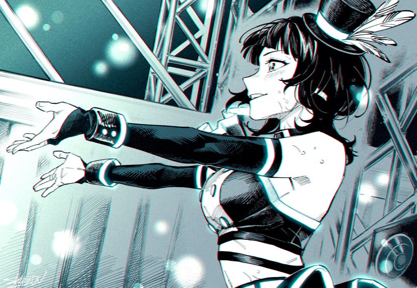 asaka karin (love live! and 1 more) drawn by matsugi_zuntaro