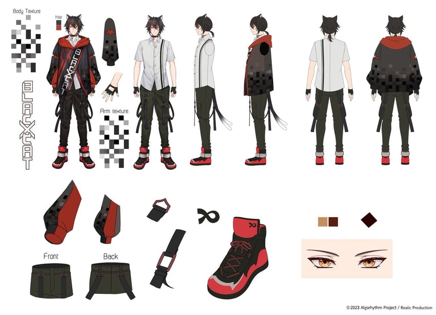 hyouga alpha (algorhythm project) drawn by jiman