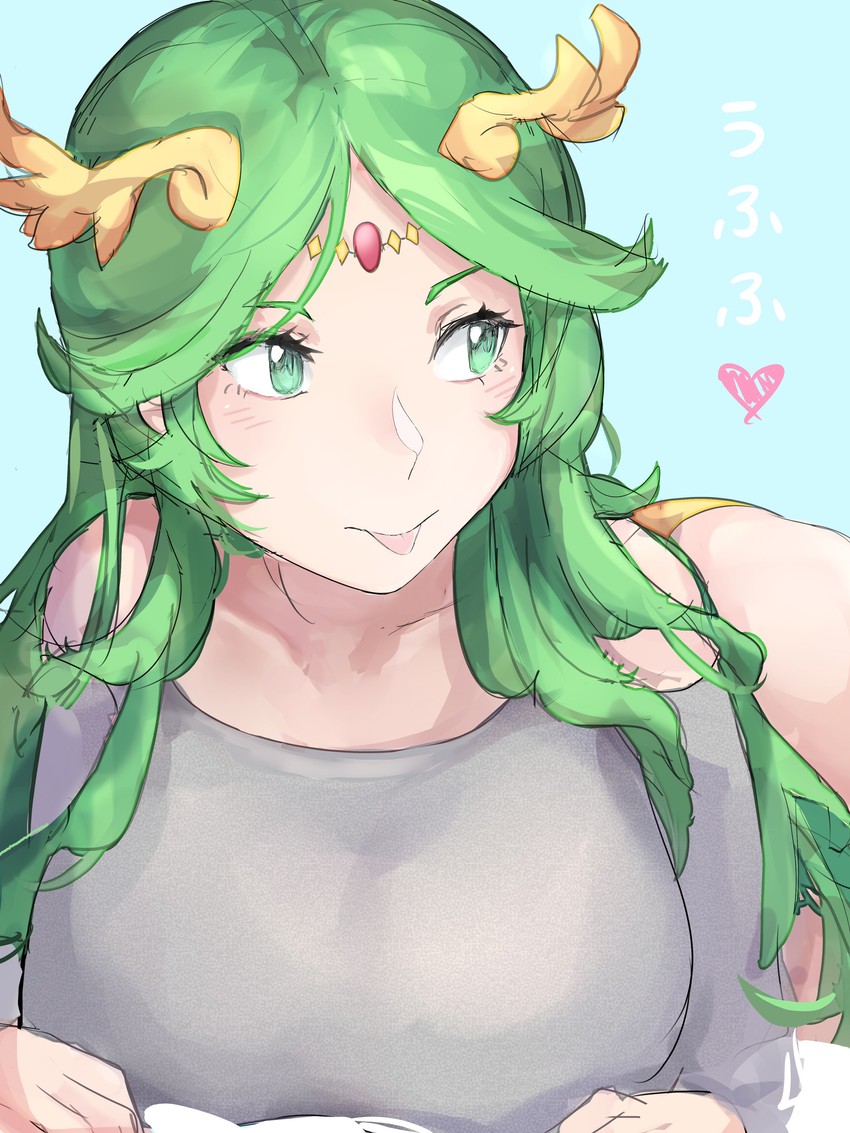 palutena (kid icarus and 1 more) drawn by jackii