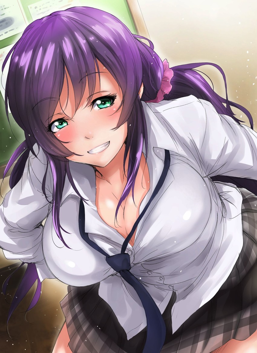 tojo nozomi (love live! and 1 more) drawn by denizen_tomo