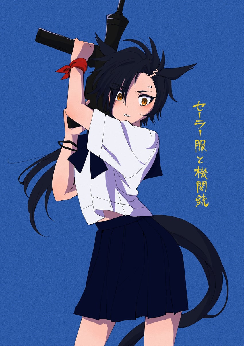 air shakur (umamusume and 1 more) drawn by samedonburi
