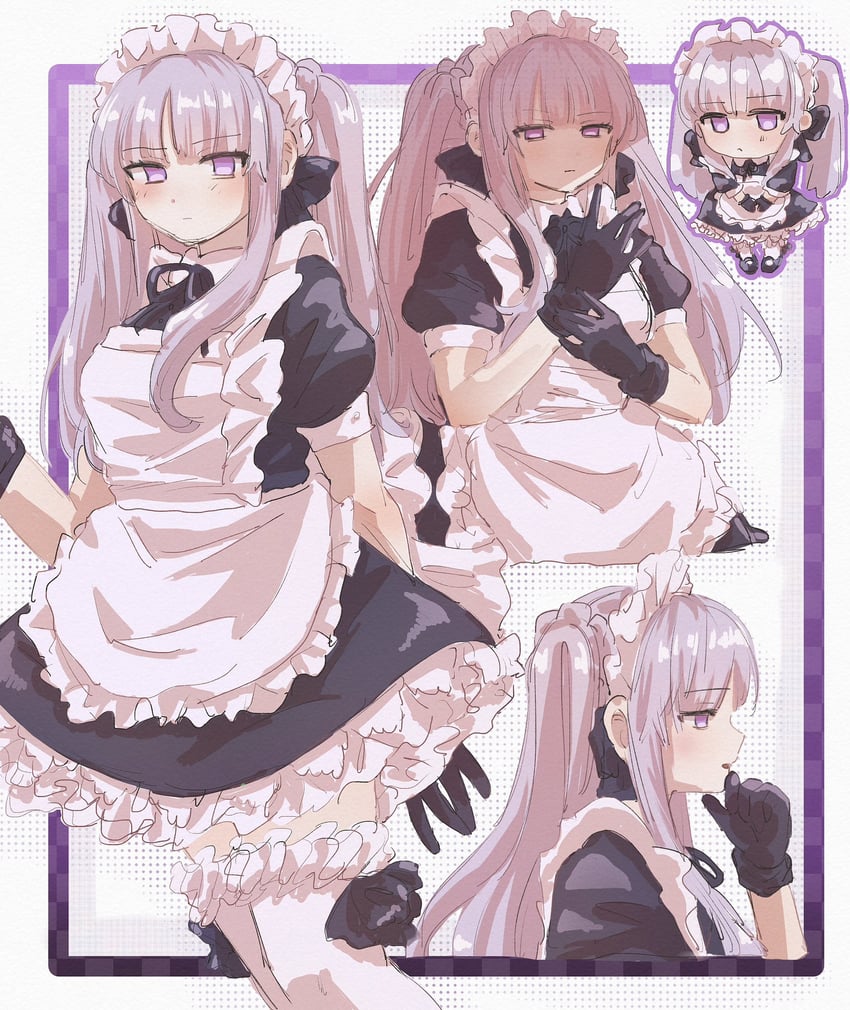 kirigiri kyoko (danganronpa and 1 more) drawn by ratto_(nutawo_ixi)