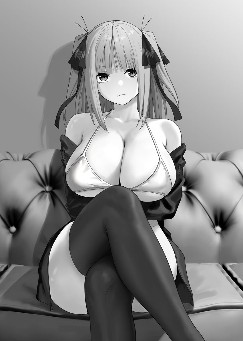 nakano nino (go-toubun no hanayome) drawn by kosmos_beta