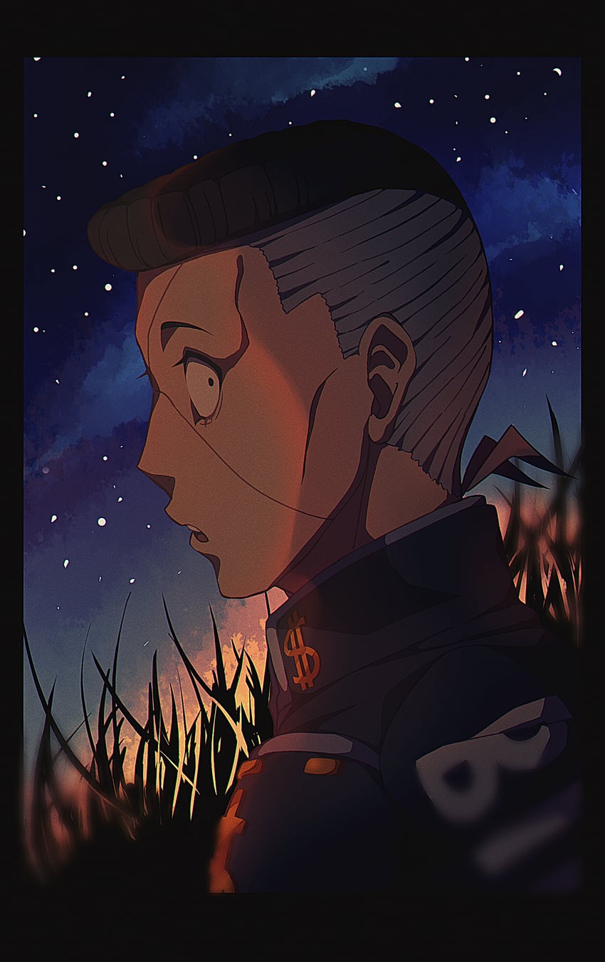 nijimura okuyasu (jojo no kimyou na bouken and 1 more) drawn by siniy