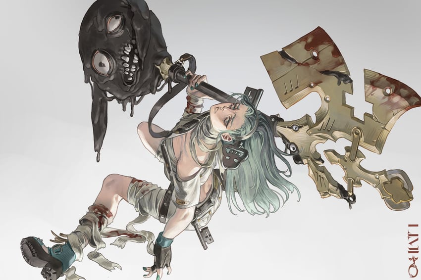 a.b.a and paracelsus (guilty gear and 1 more) drawn by ofthelimbo
