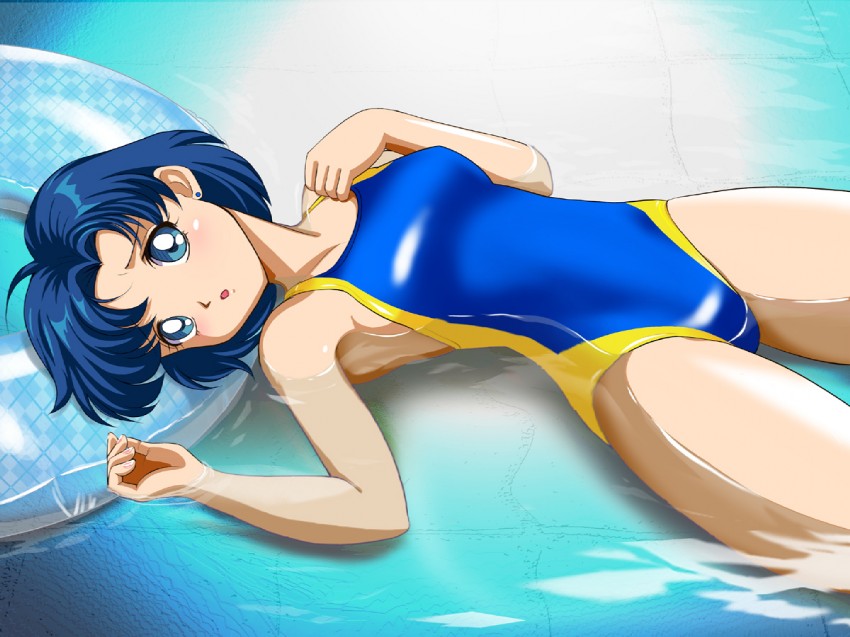 mizuno ami (bishoujo senshi sailor moon) drawn by pirochi