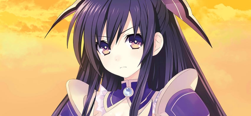 yatogami tohka (date a live and 1 more) drawn by tsunako