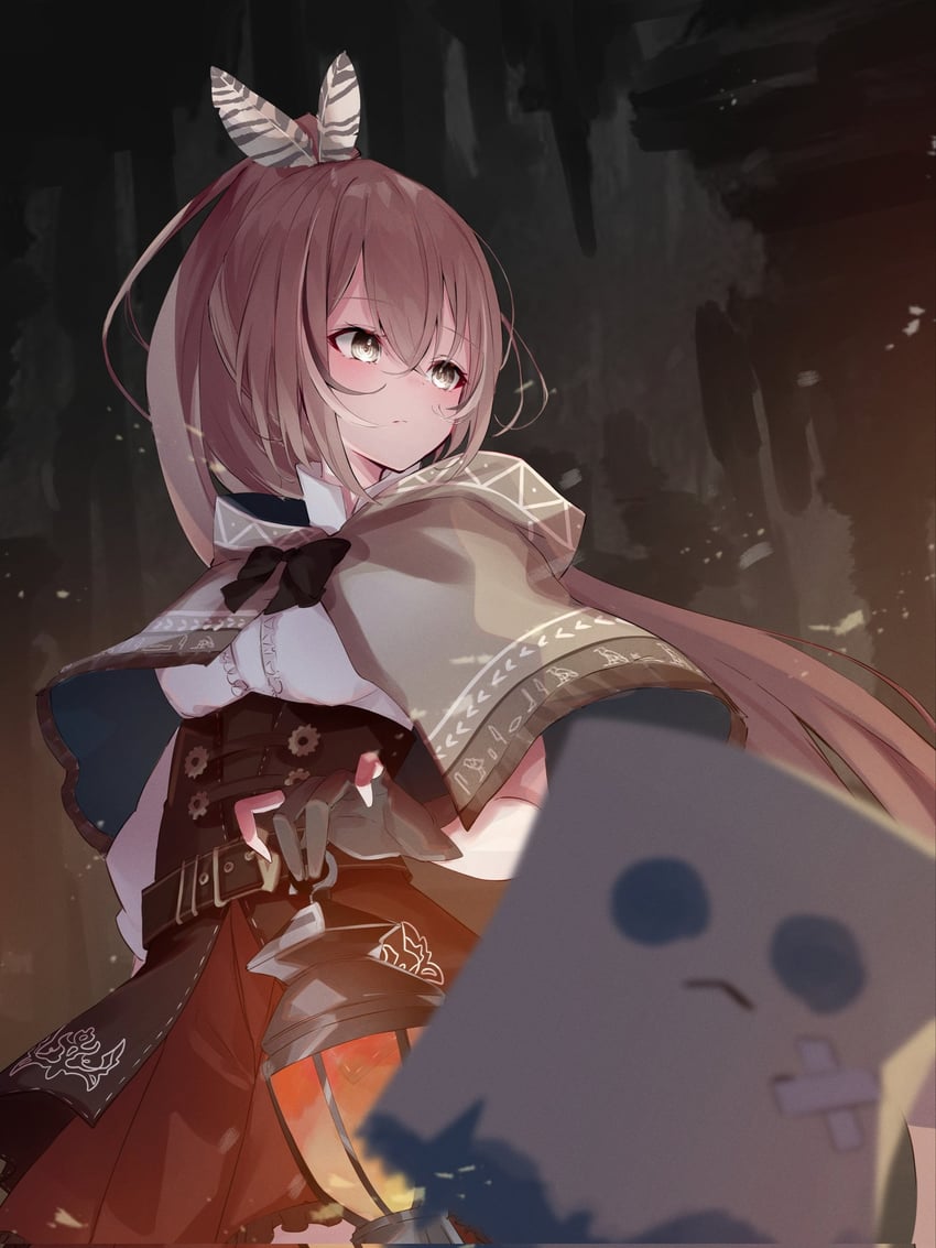 nanashi mumei and friend (hololive and 1 more) drawn by motoi_(croa76)