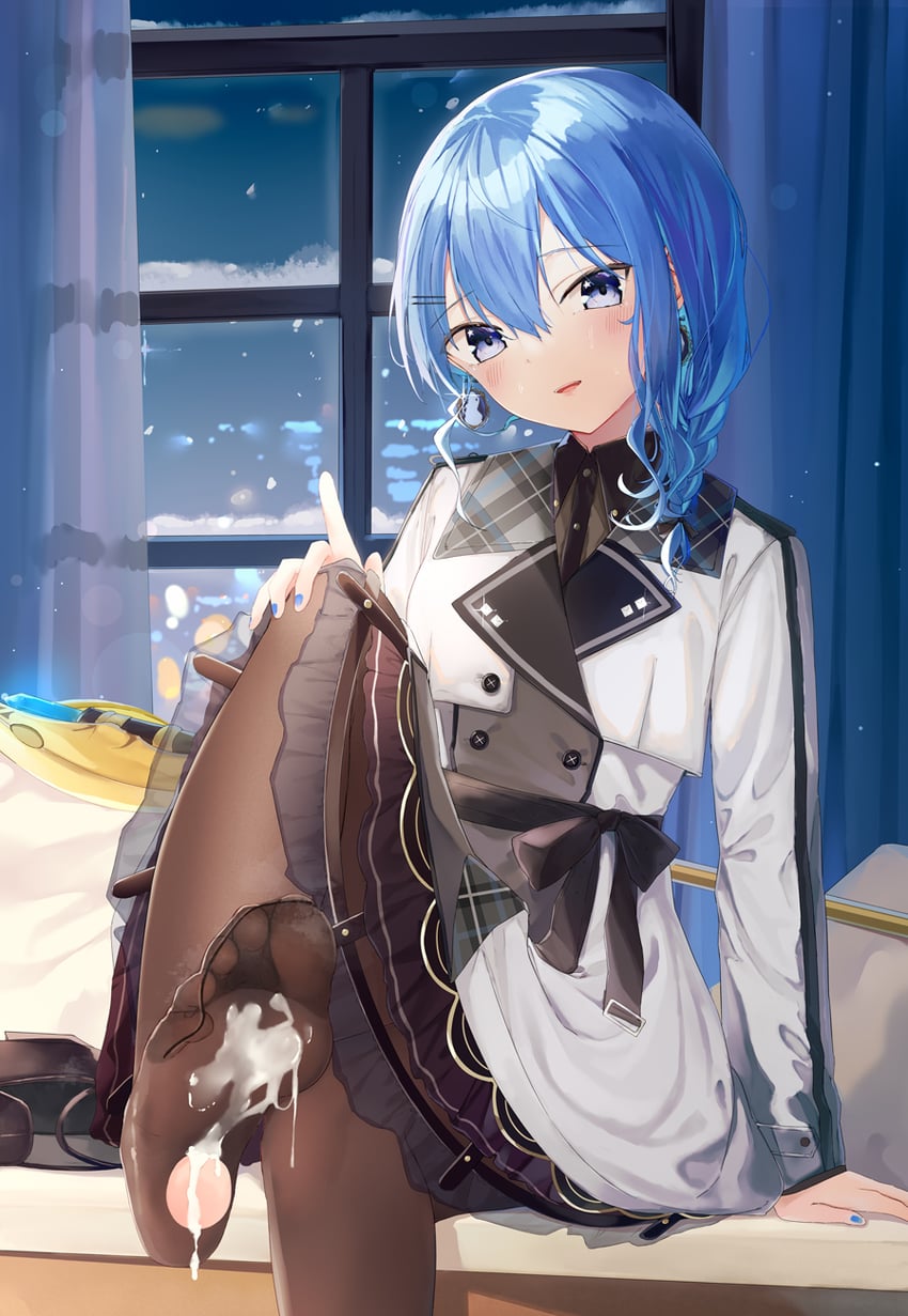 hoshimachi suisei (hololive) drawn by kou_futoshi