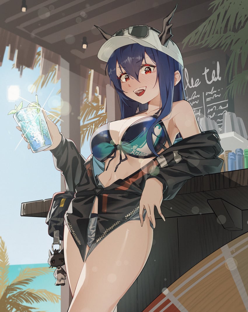ch'en and ch'en the holungday (arknights) drawn by dalgogi_(moonfish_1302)