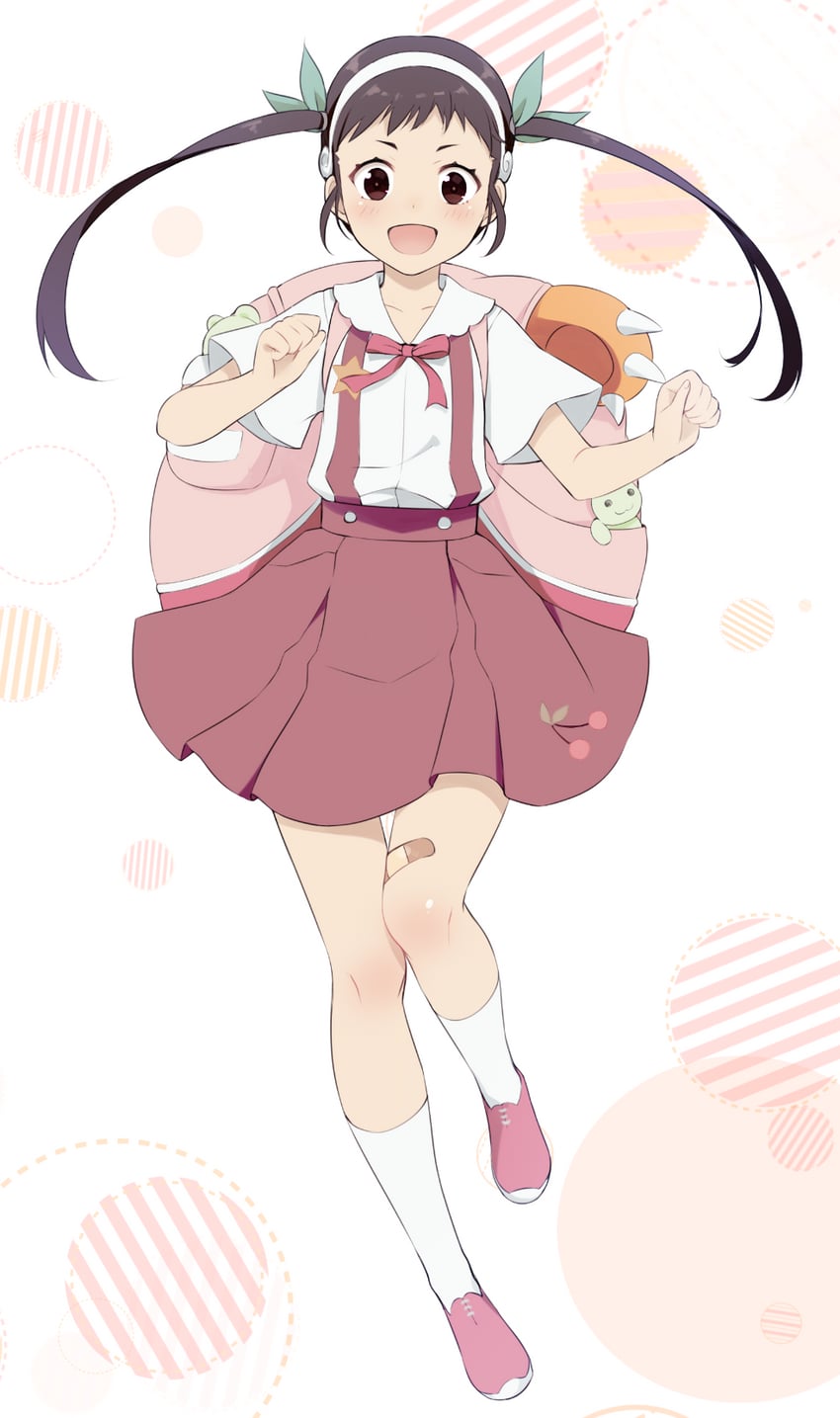 hachikuji mayoi (monogatari and 1 more) drawn by e_(eokiba)