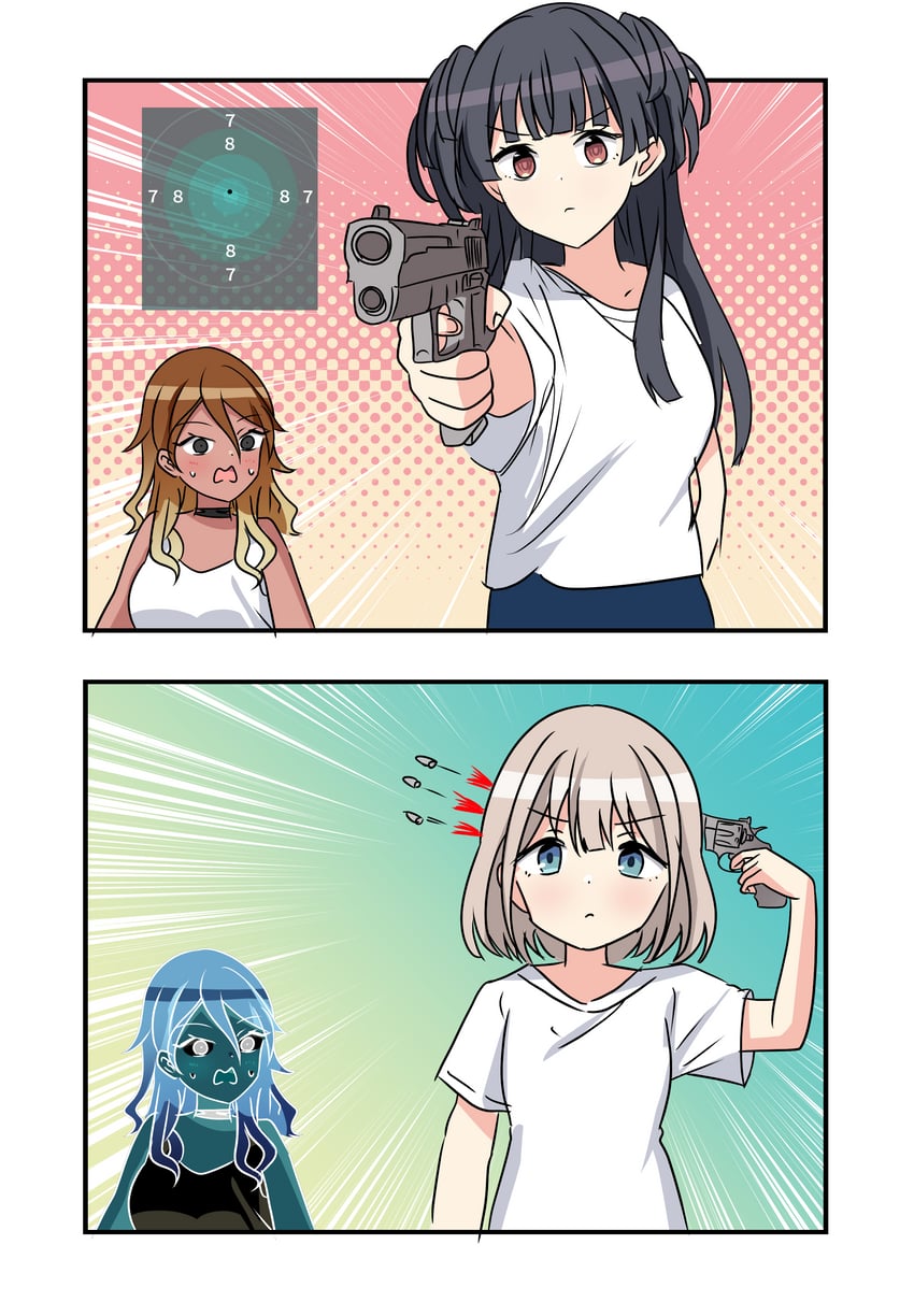 mayuzumi fuyuko, serizawa asahi, and izumi mei (idolmaster and 4 more) drawn by aventador