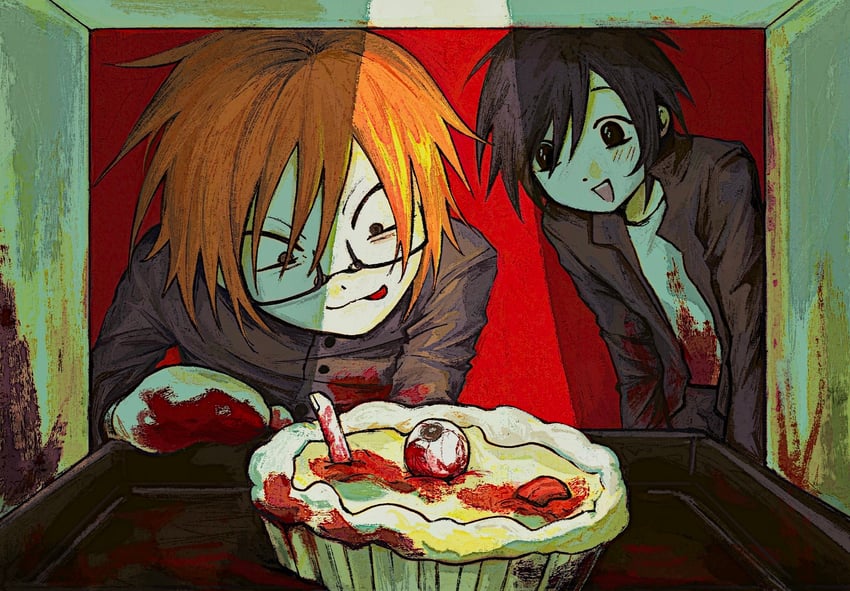 randal ivory and tsukada satoru (randal's friends) drawn by carbolic20