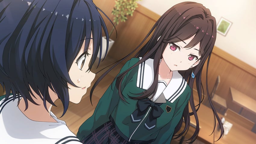 takigawa miu and marunouchi kaoruko (22/7 and 1 more)