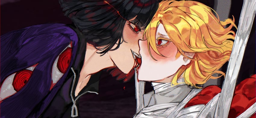 don quixote, ryoshu, and sancho (project moon and 1 more) drawn by tails_(bug_ch3ss)