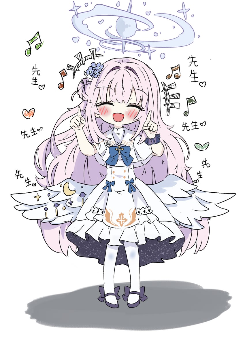 mika (blue archive and 1 more) drawn by e_v_e_neko