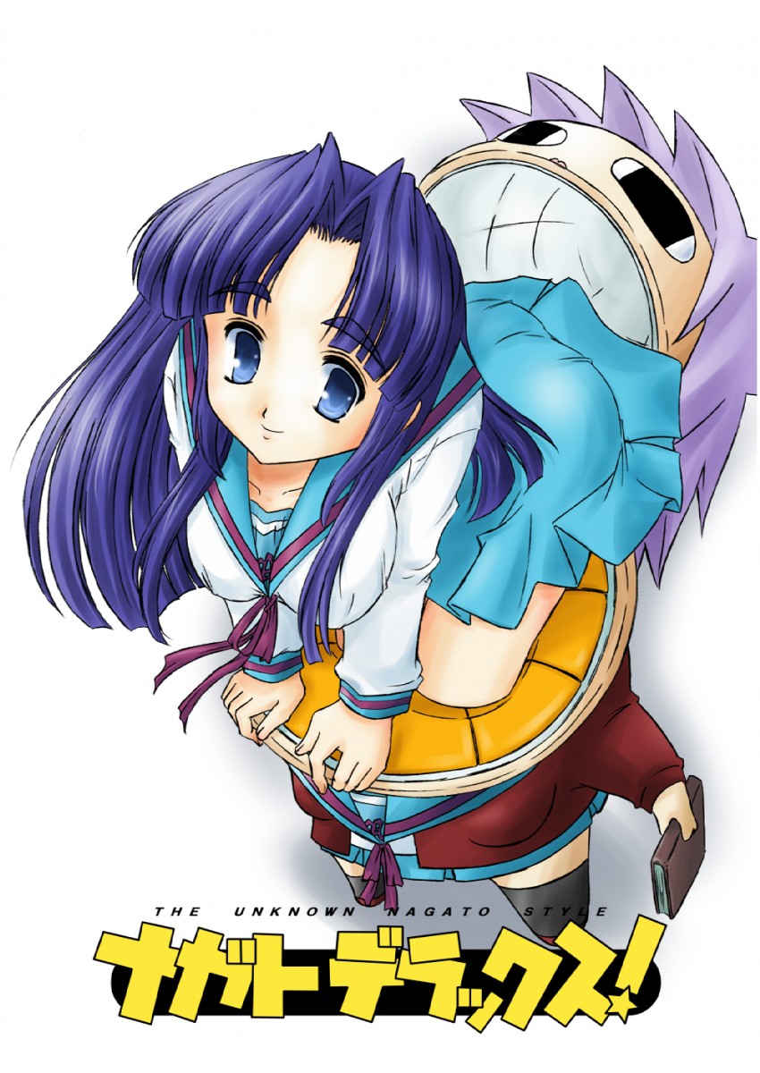 nagato yuki and asakura ryoko (suzumiya haruhi no yuuutsu and 1 more) drawn by ranshin