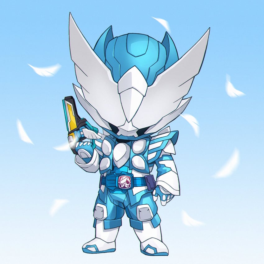 kamen rider live and kamen rider holy live (kamen rider and 1 more) drawn by onion_maru