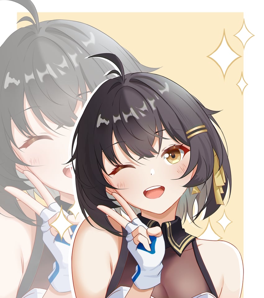rover and female rover (wuthering waves) drawn by bu_weizhuang