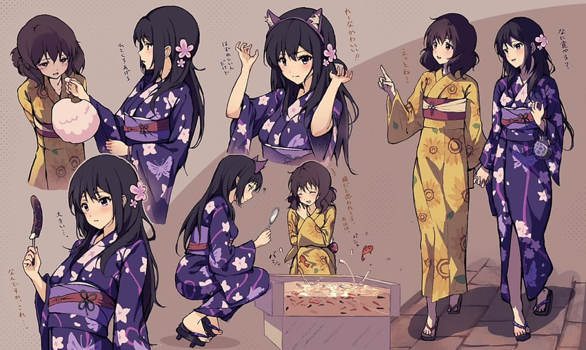 oumae kumiko and kousaka reina (hibike! euphonium) drawn by lie_lack1080