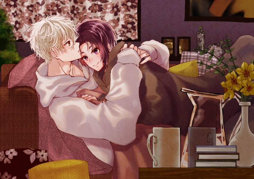 nagi seishirou and mikage reo (blue lock) drawn by yomogi_(user_rvdf7243)