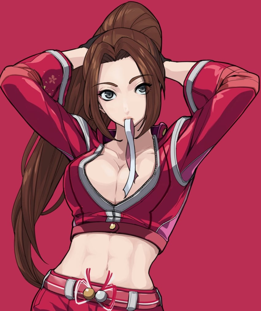 shiranui mai (fatal fury and 1 more) drawn by ichimat77760628