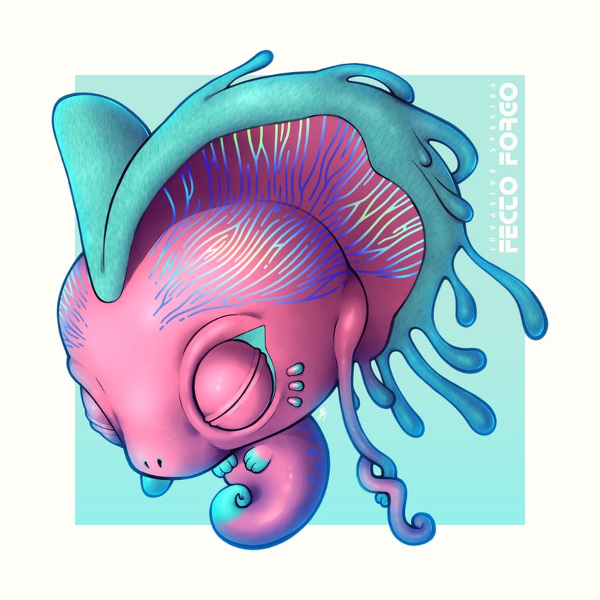 fecto forgo (kirby and 1 more) drawn by mechano_factory