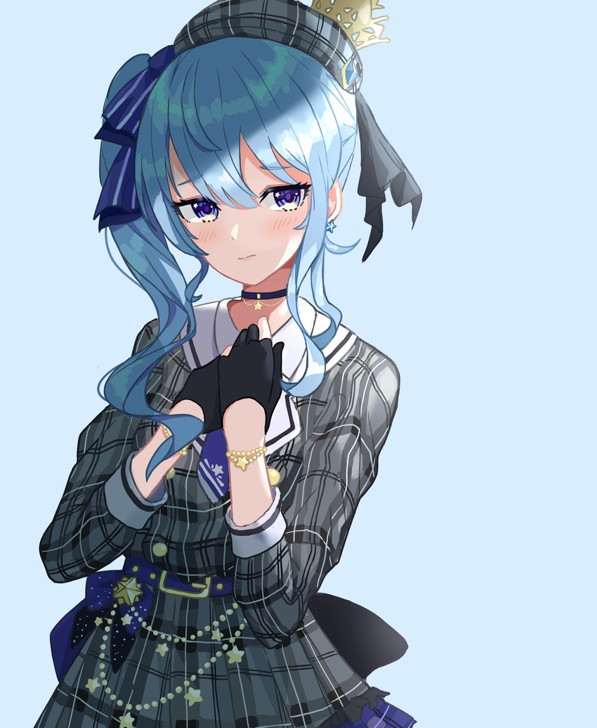 hoshimachi suisei (hololive) drawn by tagosaku_(tatsukiuma0329)