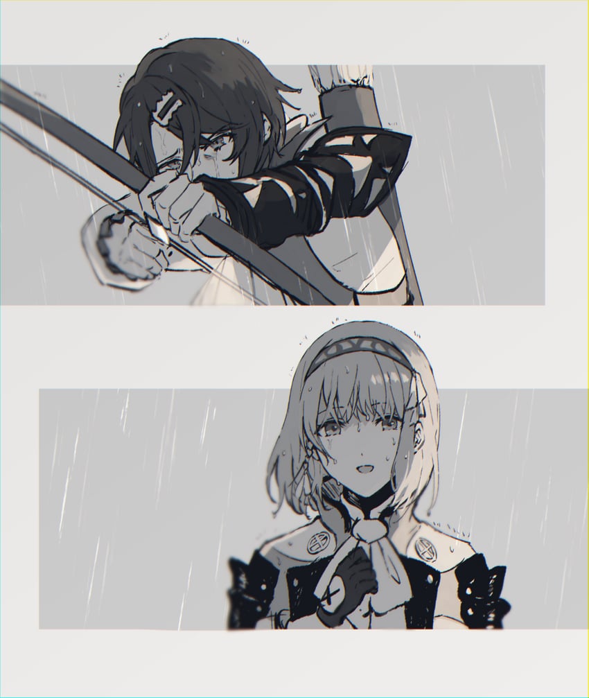 lapis and alcryst (fire emblem and 1 more) drawn by wspread