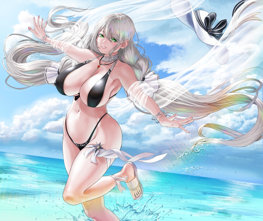 aquila (azur lane) drawn by dorian_oishiiyo
