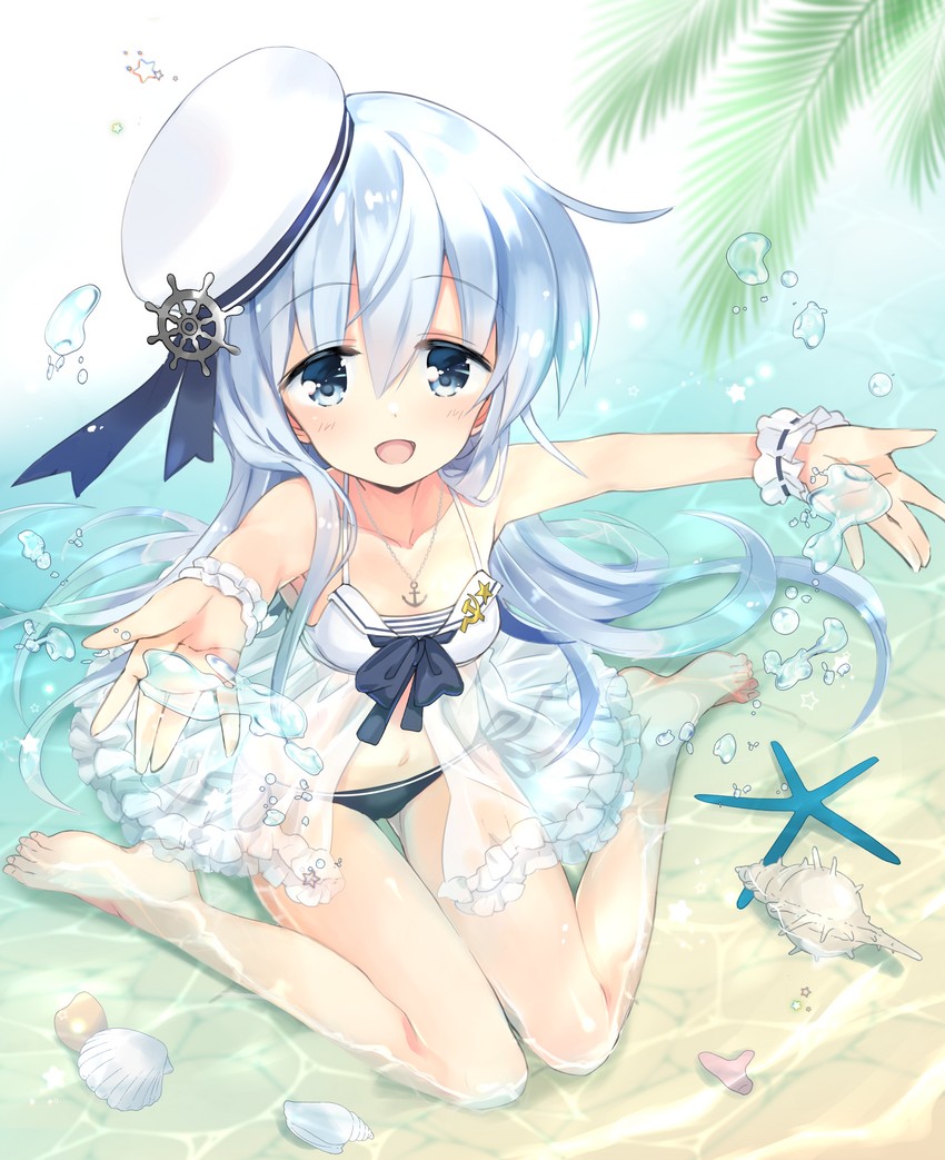 hibiki and verniy (kantai collection) drawn by hizuki_yayoi