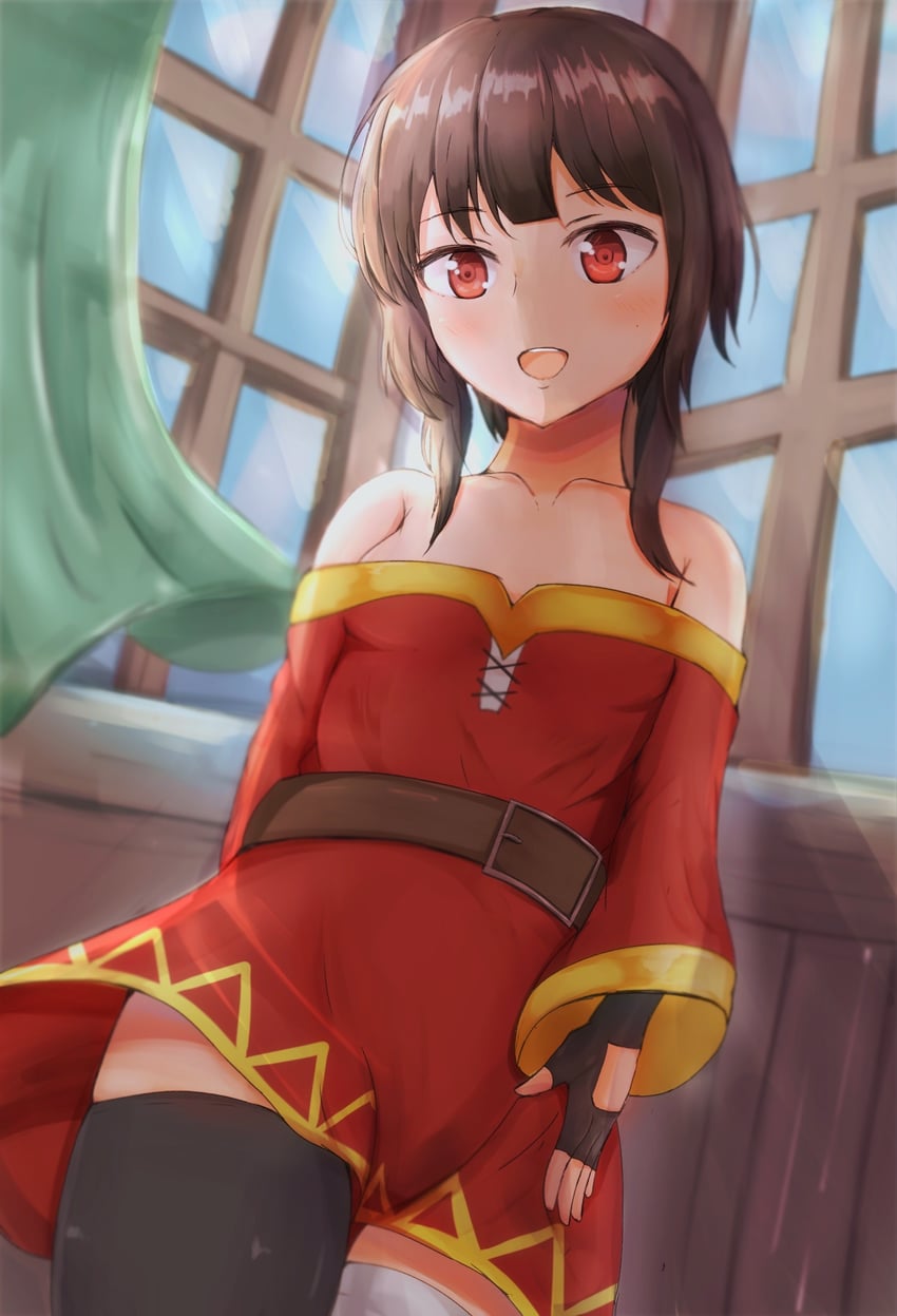 megumin (kono subarashii sekai ni shukufuku wo!) drawn by mos_(msmosmasa)