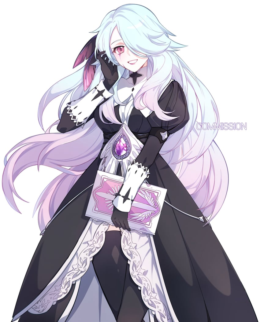 chiara (black survival and 1 more) drawn by kkonaeng