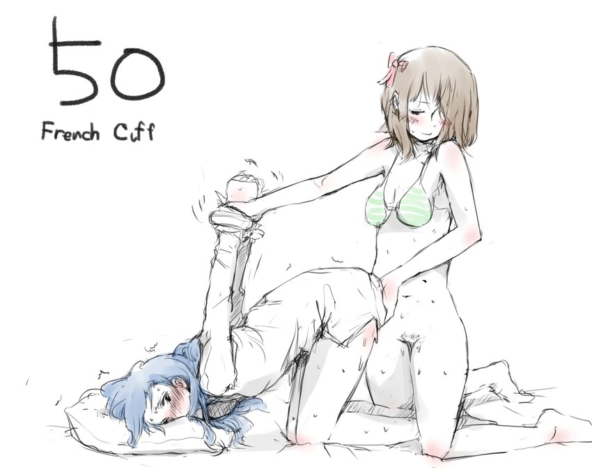 kisaragi chihaya and amami haruka (idolmaster) drawn by kent_mame
