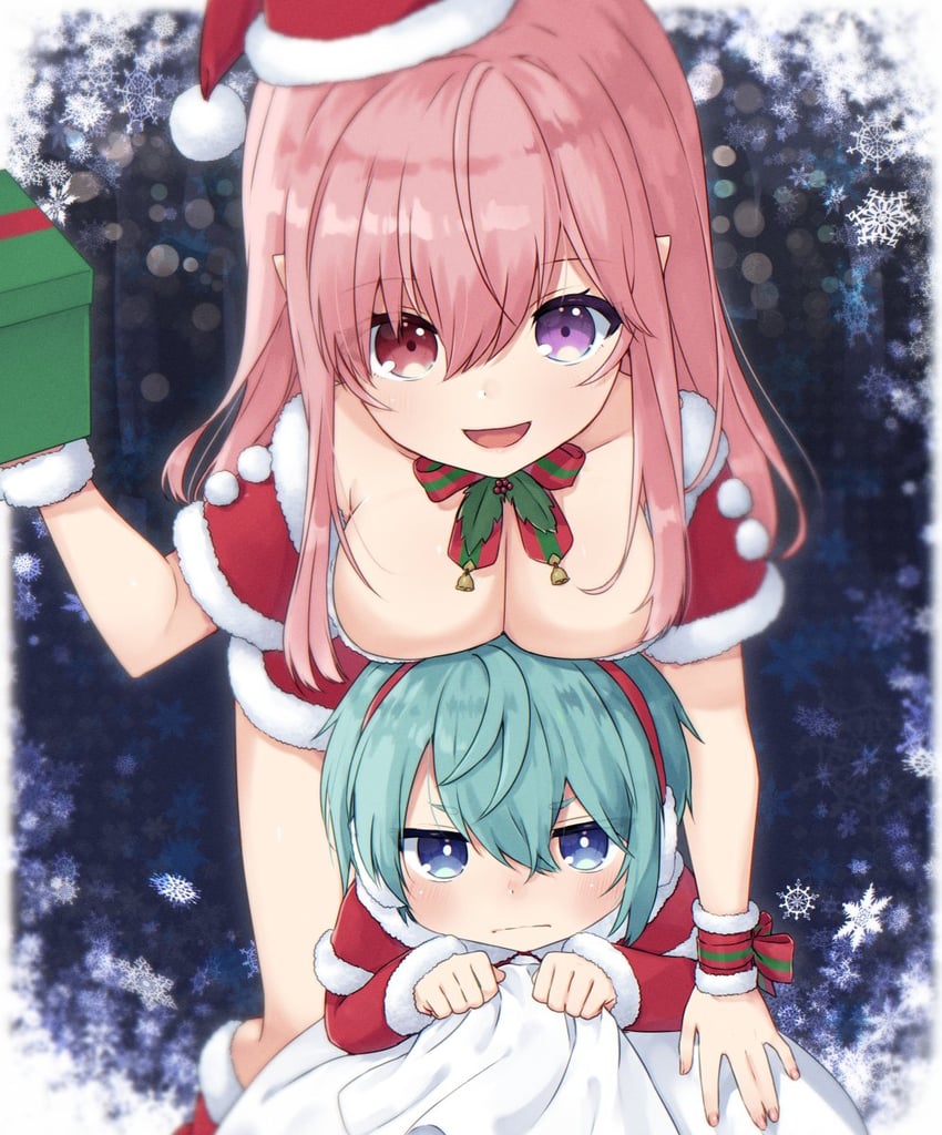 nei akutsu and souta kandori (original) drawn by os_(os_fresa)