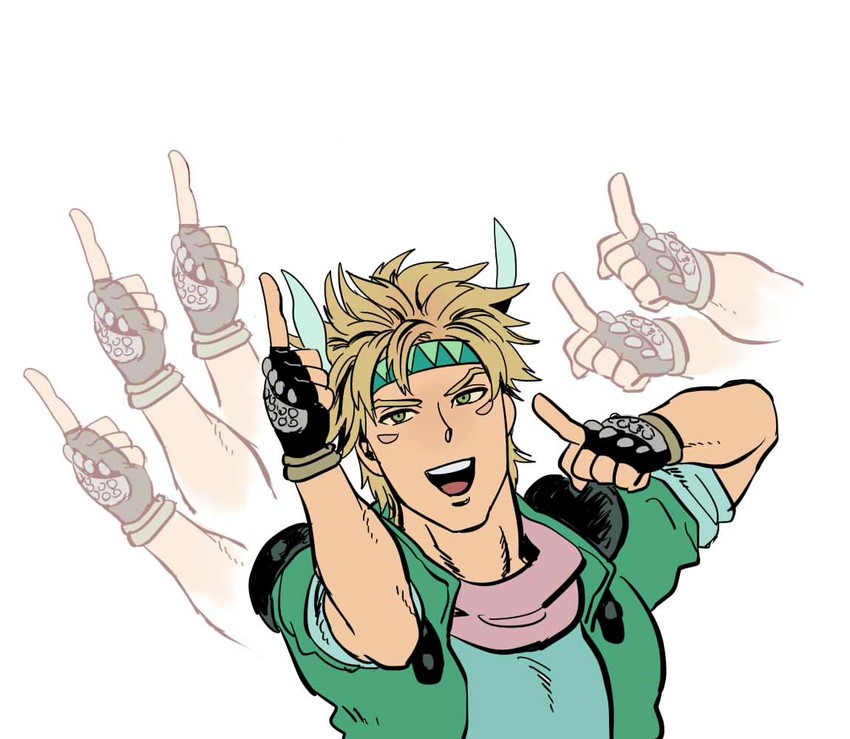 caesar anthonio zeppeli (jojo no kimyou na bouken and 1 more) drawn by tosaka-maru
