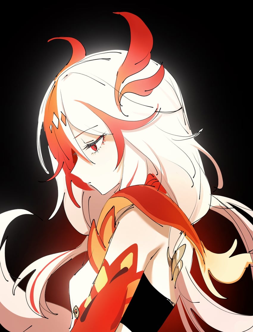 fu hua (honkai and 1 more) drawn by c_uino
