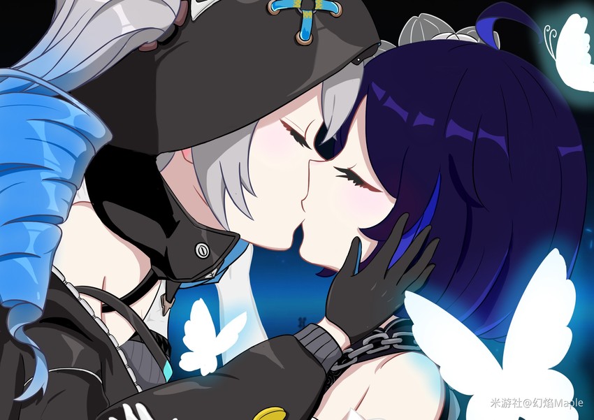 bronya zaychik and seele vollerei (honkai and 1 more)