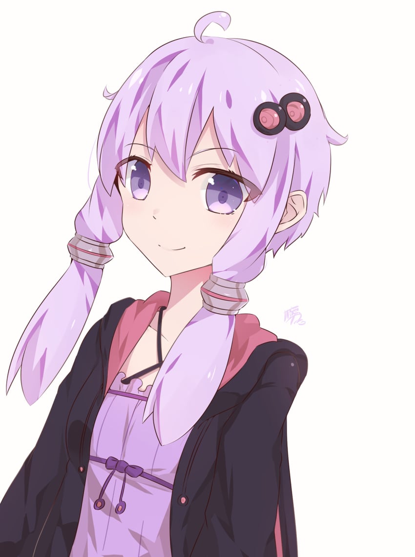 yuzuki yukari (vocaloid and 1 more) drawn by yoriha_yashiro