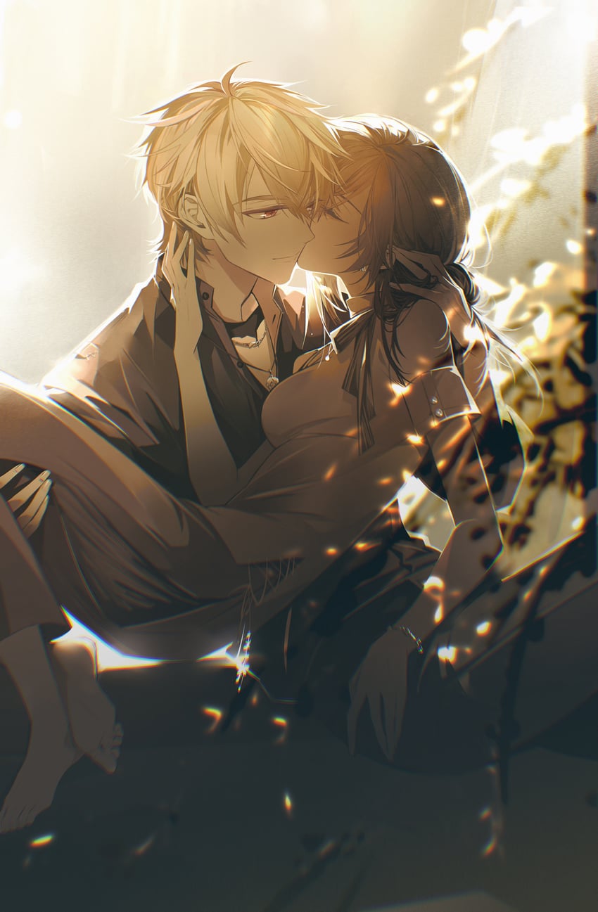 rosa and luke pearce (tears of themis) drawn by pol_(weibo_1744253333)