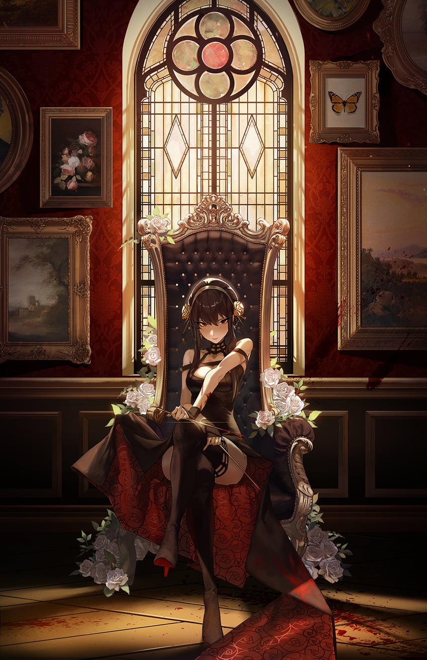 yor briar (spy x family) drawn by daniel_deng