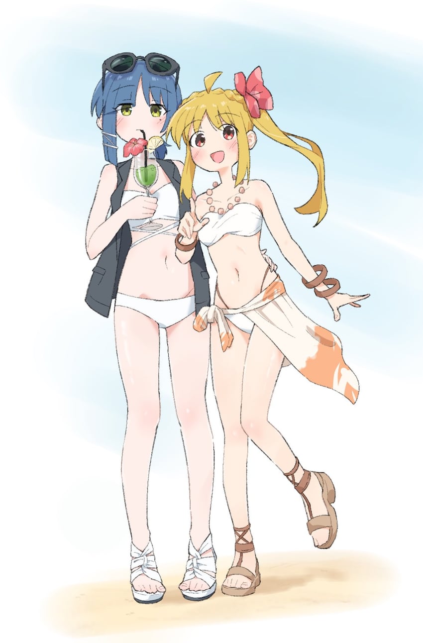 ijichi nijika and yamada ryo (bocchi the rock!) drawn by look4_osagashi