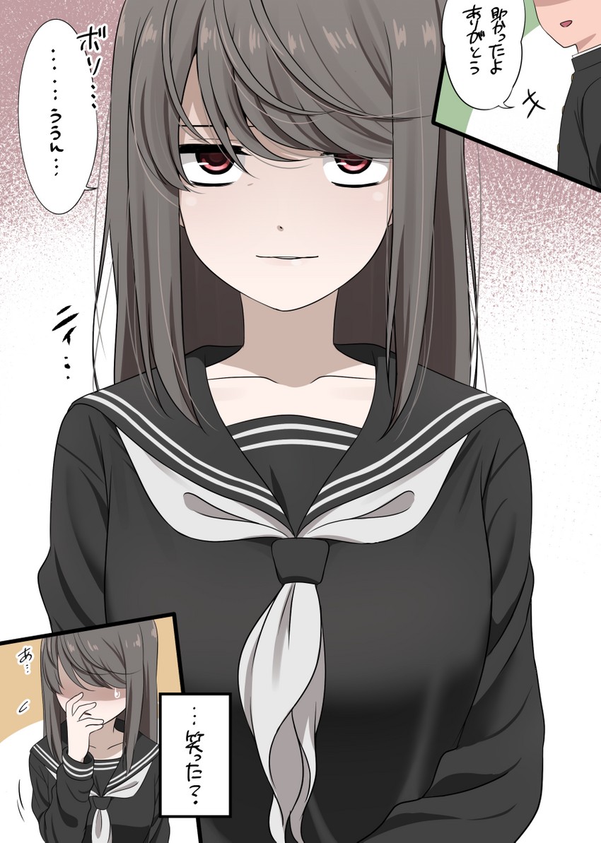 sasaki touko (kurai ano ko to shitai koto) drawn by ikari_manatsu