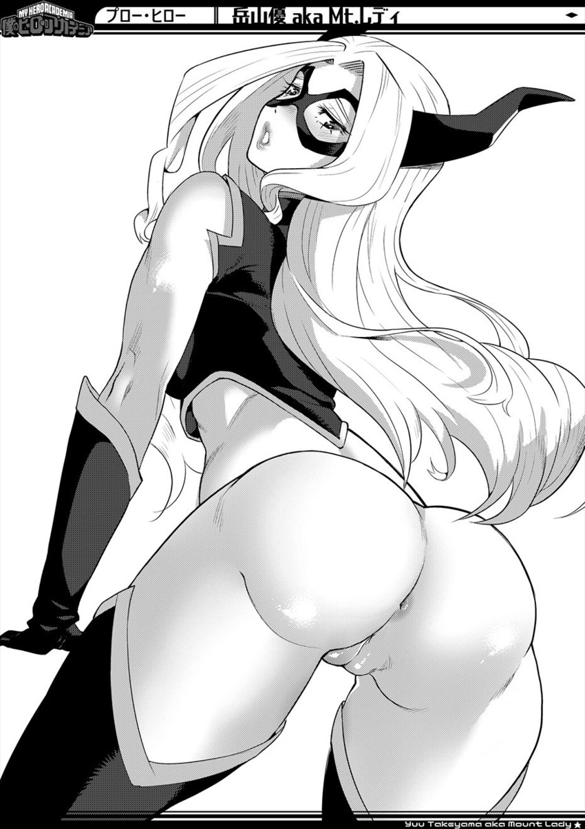 mount lady (boku no hero academia) drawn by karasu_h
