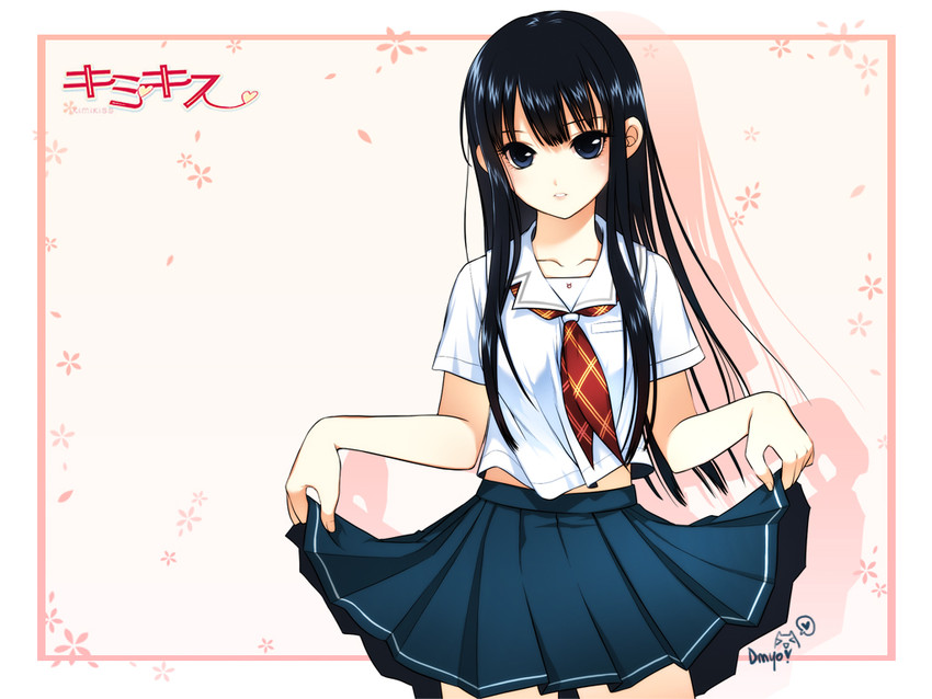 futami eriko (kimi kiss and 1 more) drawn by shirahane_nao